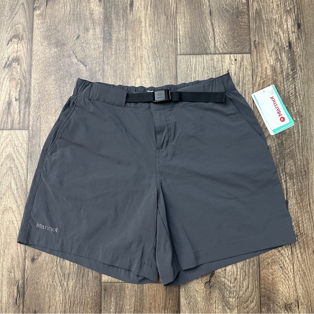NWT Marmot Short Outdoor Hike Nylon Shorts Women’s XS(4) Dark Steel
